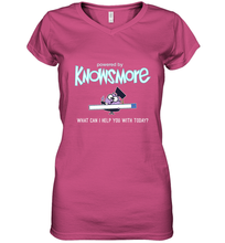 Load image into Gallery viewer, Disney Wreck It Ralph 2 Powered By Knowsmore Women's V-Neck T-Shirt
