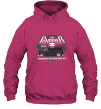 Load image into Gallery viewer, Marvel The Punisher Battle Van Since 1975 Hooded Sweatshirt
