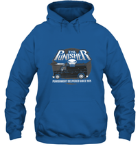 Load image into Gallery viewer, Marvel The Punisher Battle Van Since 1975 Hooded Sweatshirt
