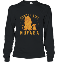 Load image into Gallery viewer, Disney Lion King Simba Strong Like Mufasa Long Sleeve T-Shirt
