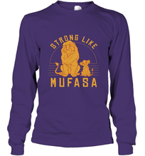 Load image into Gallery viewer, Disney Lion King Simba Strong Like Mufasa Long Sleeve T-Shirt
