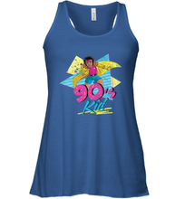Load image into Gallery viewer, Marvel X Men Jubilee 90s Kid Neon Retro Women's Racerback Tank
