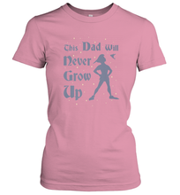Load image into Gallery viewer, Disney Peter Pan This Dad Will Never Grow Up Women's T-Shirt
