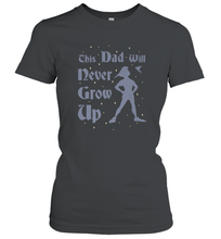 Load image into Gallery viewer, Disney Peter Pan This Dad Will Never Grow Up Women's T-Shirt
