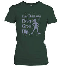 Load image into Gallery viewer, Disney Peter Pan This Dad Will Never Grow Up Women's T-Shirt
