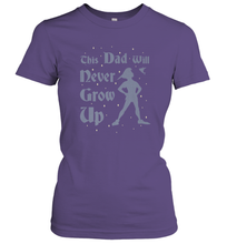 Load image into Gallery viewer, Disney Peter Pan This Dad Will Never Grow Up Women's T-Shirt
