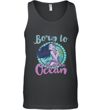 Load image into Gallery viewer, Disney Moana Born To Be In The Ocean Painted Men's Tank Top

