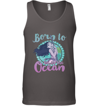 Load image into Gallery viewer, Disney Moana Born To Be In The Ocean Painted Men's Tank Top
