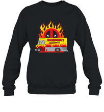 Load image into Gallery viewer, Marvel Deadpool Chimichangas Food Truck Crewneck Sweatshirt

