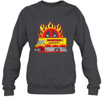 Load image into Gallery viewer, Marvel Deadpool Chimichangas Food Truck Crewneck Sweatshirt

