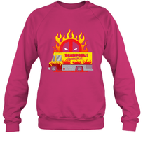 Load image into Gallery viewer, Marvel Deadpool Chimichangas Food Truck Crewneck Sweatshirt
