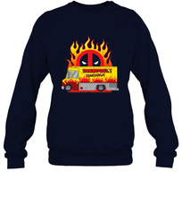 Load image into Gallery viewer, Marvel Deadpool Chimichangas Food Truck Crewneck Sweatshirt
