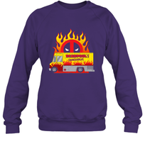 Load image into Gallery viewer, Marvel Deadpool Chimichangas Food Truck Crewneck Sweatshirt
