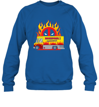 Load image into Gallery viewer, Marvel Deadpool Chimichangas Food Truck Crewneck Sweatshirt
