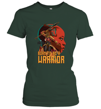 Load image into Gallery viewer, Marvel Black Panther Movie Okoye Profile Women's T-Shirt

