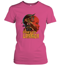 Load image into Gallery viewer, Marvel Black Panther Movie Okoye Profile Women's T-Shirt
