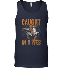 Load image into Gallery viewer, Marvel Spider Man Caught In A Web Halloween Men's Tank Top
