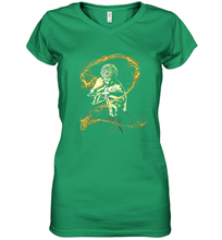 Load image into Gallery viewer, Marvel The Defenders Iron Fist Punch Women's V-Neck T-Shirt
