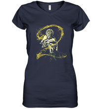 Load image into Gallery viewer, Marvel The Defenders Iron Fist Punch Women's V-Neck T-Shirt
