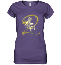 Load image into Gallery viewer, Marvel The Defenders Iron Fist Punch Women's V-Neck T-Shirt
