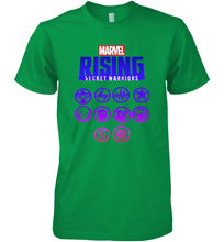 Load image into Gallery viewer, Marvel Rising Secret Warriors Hero Emblem Logo Men's Premium T-Shirt
