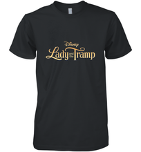 Load image into Gallery viewer, Disney Lady and the Tramp Logo Men's Premium T-Shirt
