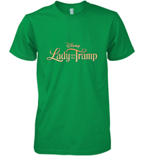 Load image into Gallery viewer, Disney Lady and the Tramp Logo Men's Premium T-Shirt
