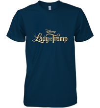 Load image into Gallery viewer, Disney Lady and the Tramp Logo Men's Premium T-Shirt
