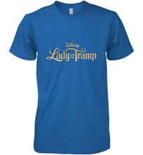 Load image into Gallery viewer, Disney Lady and the Tramp Logo Men's Premium T-Shirt
