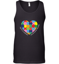 Load image into Gallery viewer, April is autism awareness month T shirt Men's Tank Top
