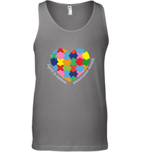 Load image into Gallery viewer, April is autism awareness month T shirt Men's Tank Top
