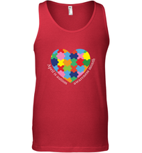 Load image into Gallery viewer, April is autism awareness month T shirt Men's Tank Top
