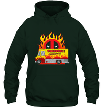 Load image into Gallery viewer, Marvel Deadpool Chimichangas Food Truck Hooded Sweatshirt
