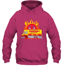 Load image into Gallery viewer, Marvel Deadpool Chimichangas Food Truck Hooded Sweatshirt
