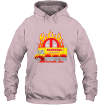 Load image into Gallery viewer, Marvel Deadpool Chimichangas Food Truck Hooded Sweatshirt
