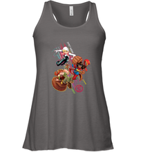 Load image into Gallery viewer, Marvel Rising Secret Warriors Group Shot Action Pose Women's Racerback Tank
