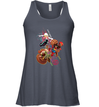 Load image into Gallery viewer, Marvel Rising Secret Warriors Group Shot Action Pose Women's Racerback Tank
