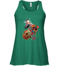 Load image into Gallery viewer, Marvel Rising Secret Warriors Group Shot Action Pose Women's Racerback Tank
