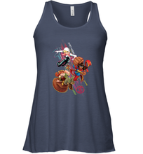 Load image into Gallery viewer, Marvel Rising Secret Warriors Group Shot Action Pose Women's Racerback Tank
