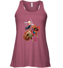 Load image into Gallery viewer, Marvel Rising Secret Warriors Group Shot Action Pose Women's Racerback Tank
