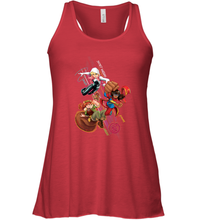 Load image into Gallery viewer, Marvel Rising Secret Warriors Group Shot Action Pose Women's Racerback Tank
