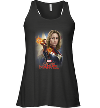 Load image into Gallery viewer, Marvel Captain Marvel Powers Portrait Women's Racerback Tank
