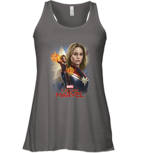 Load image into Gallery viewer, Marvel Captain Marvel Powers Portrait Women's Racerback Tank
