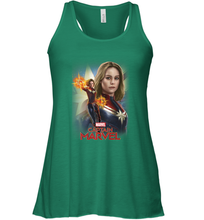 Load image into Gallery viewer, Marvel Captain Marvel Powers Portrait Women's Racerback Tank

