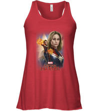 Load image into Gallery viewer, Marvel Captain Marvel Powers Portrait Women's Racerback Tank
