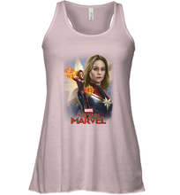 Load image into Gallery viewer, Marvel Captain Marvel Powers Portrait Women's Racerback Tank
