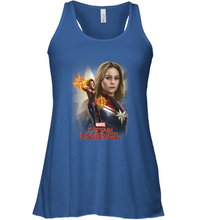 Load image into Gallery viewer, Marvel Captain Marvel Powers Portrait Women's Racerback Tank
