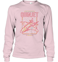Load image into Gallery viewer, Marvel Avengers Quinjet Neon Lights Long Sleeve T-Shirt
