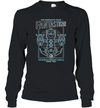Load image into Gallery viewer, Marvel Fantastic Four Fantasticar Neon Lights Long Sleeve T-Shirt
