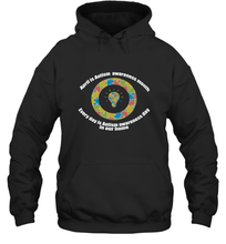 Load image into Gallery viewer, April is autism awareness month , Every day is Autism awareness day in our home AutismT shirt Hooded Sweatshirt

